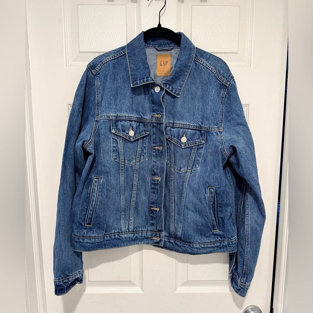 GAP Classic Blue Denim Jacket XL
